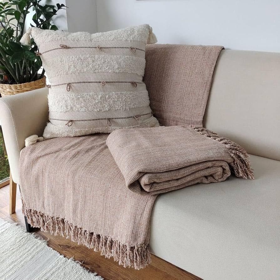 Manta 2,20m x 1,50m Gigante XGG Sofá Cama Decorativa Mesclado Varias Cores